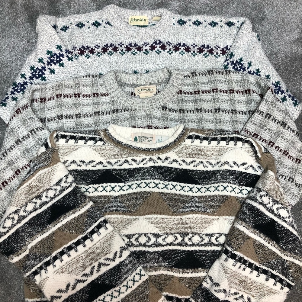 Vintage Mens Sweaters Lot
